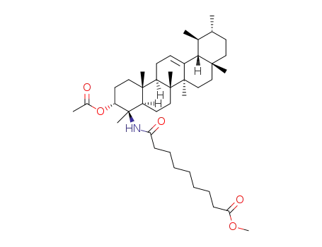 methyl 9-((3-α-acetoxy-24-norurs-12-en-4-yl)amino)-9-oxononanoate