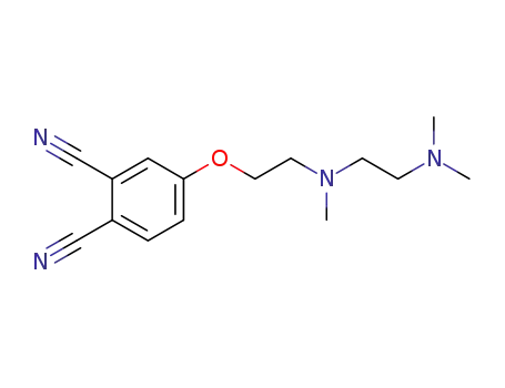 4-(2-{[2-(dimethylamino)ethyl](methyl)amino}ethoxy)phthalonitrile