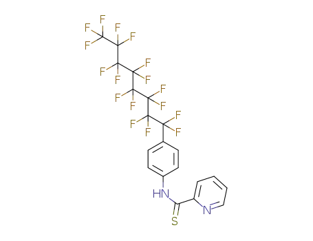 N-(4-heptadecafluoroctylphenyl)-2-pyridinethiocarbamide