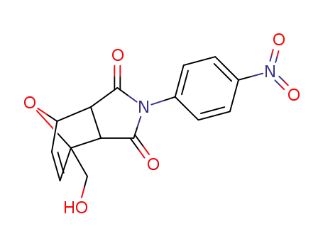 4-aza-1-hydroxymethyl-10-oxa-3,5-dioxo-4-N-(p-nitrophenyl)tricyclo[5.2.11.7.02.6]dec-8-ene