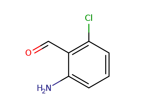 Molecular Structure of 35490-90-5 (2-Amino-6-chlorobenzaldehyde)