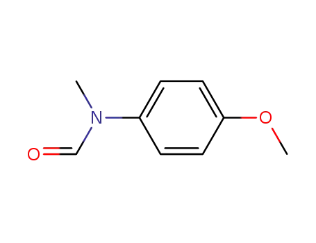 Molecular Structure of 5279-51-6 (4'-METHOXY-N-METHYLFORMANILIDE)