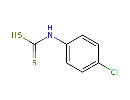 Molecular Structure of 15867-09-1 (Carbamodithioic acid, (4-chlorophenyl)-)