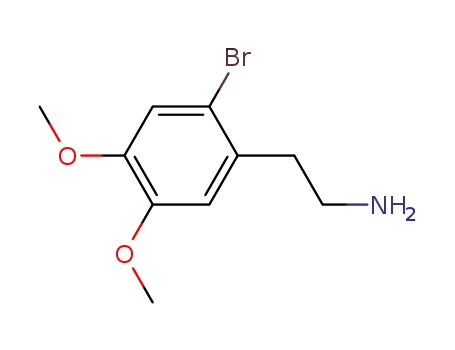 Molecular Structure of 63375-81-5 (2-(2-BROMO-4,5-DIMETHOXYPHENYL)ETHANAMINE HYDROCHLORIDE)
