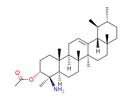3-α-acetoxy-4-β-amino-24-norurs-12-ene