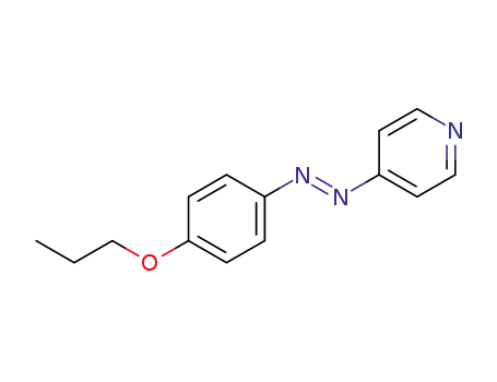(E)-4-((4-(propyloxy)phenyl)diazenyl)pyridine