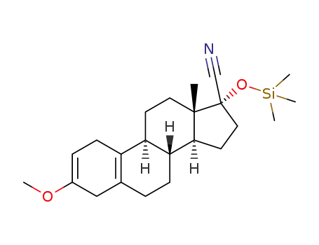 3-methoxy-17α-[(trimethylsilyl)oxy]estr-2,5(10)-dien-17-carbonitrile
