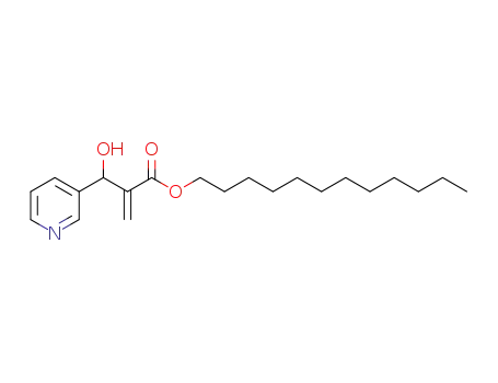 dodecyl 2-(hydroxy(pyridine-3-yl)methyl)acrylate