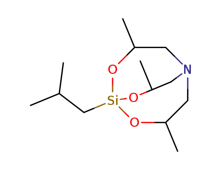 1-isobutyl-3,7,10-trimethyl-2,8,9-trioxa-5-aza-1-silabicyclo[3.3.3]undecane