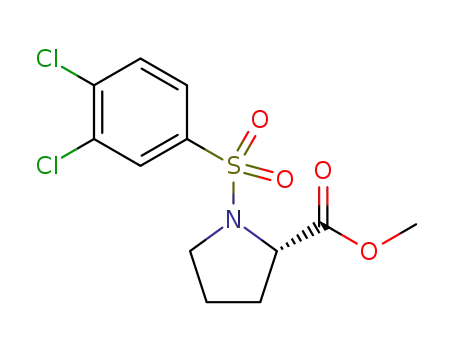 methyl (S)-1-((3,4-dichlorophenyl)sulfonyl)pyrrolidine-2-carboxylate