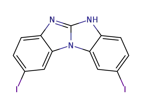 2,9-diiodo-6H-benzimidazolo[1,2-a]benzimidazole