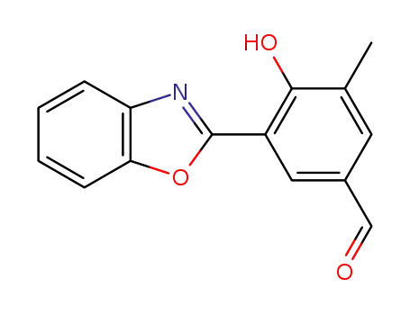 2-(5'-formyl-2'-hydroxy-3'-methylphenyl)benzoxazole