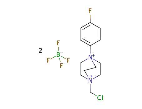 C13H18ClFN2(2+)*2BF4(1-)