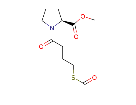 methyl (S)-1-(4-(acetylthio)butanoyl)pyrrolidine-2-carboxylate