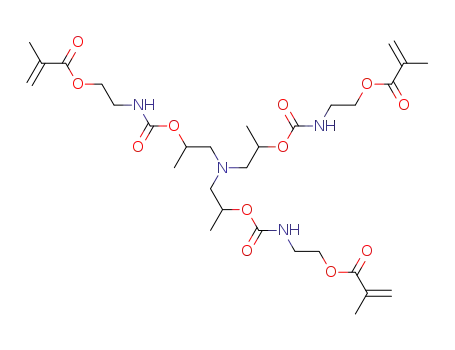 (8-(2-(((2-(methacryloyloxy)ethyl)carbamoyl)oxy)propyl)-6,10-dimethyl-4,12-dioxo-5,11-dioxa-3,8,13-triazapentadecane-1,15-diyl bis(2-methylacrylate))