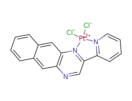Pt(2,(2'-pyridyl)benzo[g]quinoxaline)Cl2