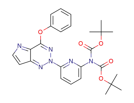 2-(6’-dibocaminopyridyl-2-yl)-4-phenoxy-pyrrolotriazine