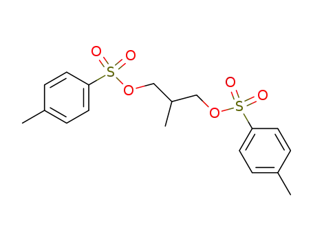 Molecular Structure of 24330-53-8 (1,3-Propanediol, 2-methyl-, bis(4-methylbenzenesulfonate))