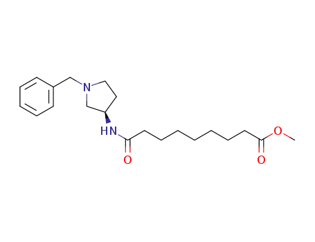 (R)-methyl 9-((1-benzylpyrrolidin-3-yl)amino)-9-oxononanoate