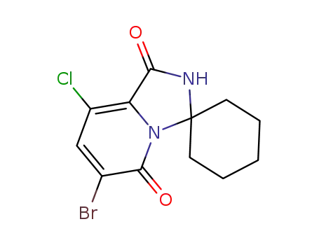 6'-bromo-8'-chloro-2'H-spiro[cyclohexane-1,3'-imidazo[1,5-a]pyridine]-1',5'-dione