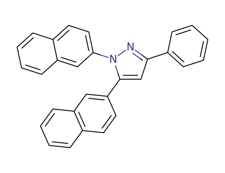 1,5-di(naphthalen-2-yl)-3-phenyl-1H-pyrazole