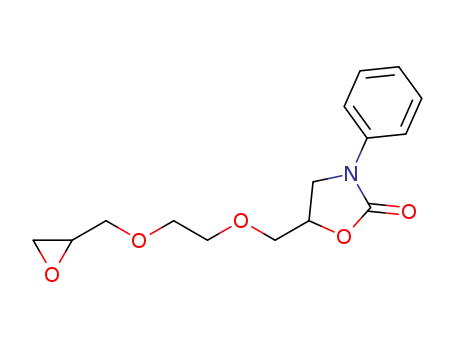 5-(6-oxiran-2,5-dioxahexan-5-yl)-3-phenyloxazolidin-2-one