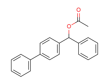 [1,1'-biphenyl]-4-yl(phenyl)methyl acetate