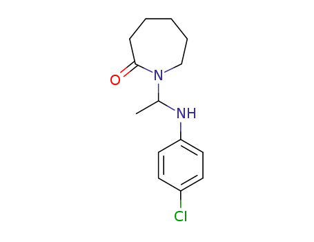 1-(1-(4-chlorophenylamino)ethyl)azepan-2-one