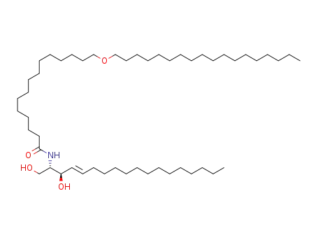 15-(octadecyloxy)pentadecanoic acid(2-hydroxy-1-hydroxymethyl-heptadecyl-3-en-yl)amide