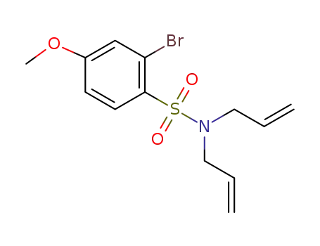 N,N-diallyl-2-bromo-4-methoxybenzenesulfonamide