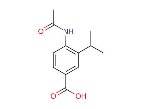 N-(4-carboxy-2-isopropylphenyl)acetamide