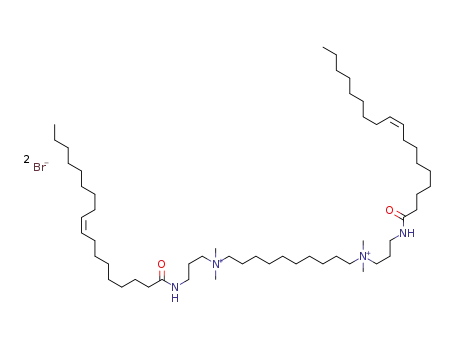 oleic acid [3-({10-[(3-oleamidopropyl)dimethylamino]decyl}dimethylamino)propyl]amide dibromide