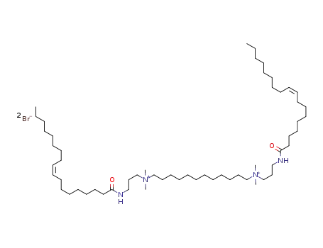 oleic acid [3-({12-[(3-oleamidopropyl)dimethylamino]dodecyl}dimethylamino)propyl]amide dibromide