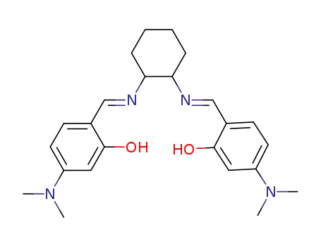 2,2’-[cis-1,2-diaminocyclohexanediylbis(nitrilomethylidyne)]bis(5-dimethylamino)phenol