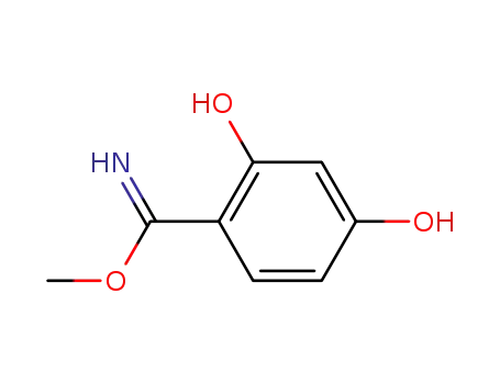 2,4-dihydroxy-benzimidic acid methyl ester