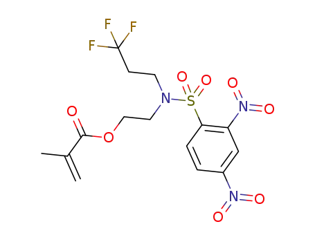 2-(2,4-dinitro-N-(3,3,3-trifluoropropyl)phenylsulfonamido)ethyl methacrylate