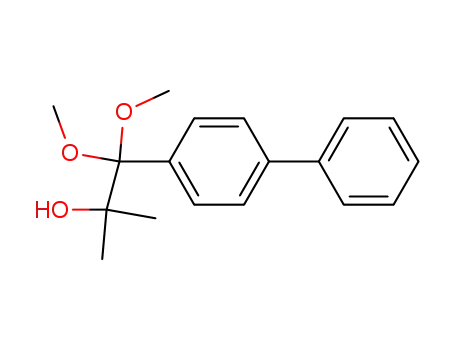 β,β-Dimethoxy-α,α-dimethyl(1,1'-biphenyl)-4-ethanol