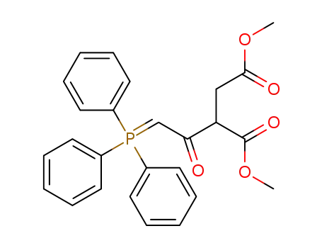 dimethyl 2-(2-(triphenyl phosphaneylidene)acetyl)succinate