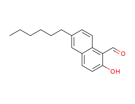 6-hexyl-2-hydroxy-1-naphtaldehyde
