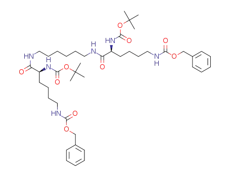 bis-(N-t-butyloxycarbonyl-Nε-benzyloxycarbonyl)lysinehexamethylenediamide