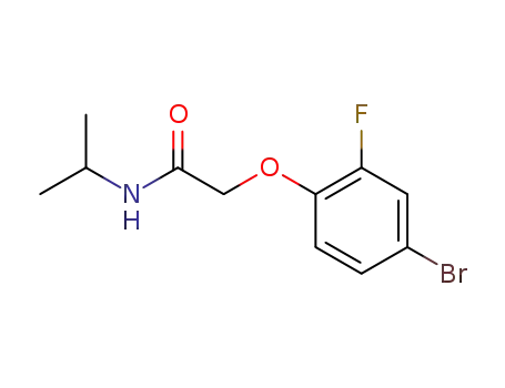 2-(4-bromo-2-fluoro-phenoxy)-N-isopropylacetamide