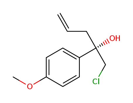 (S)-1-chloro-2-(4-methoxyphenyl)pent-4-en-2-ol