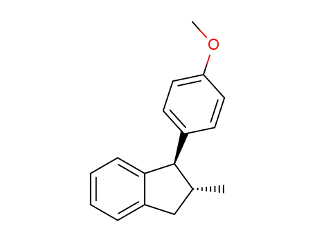 (1RS,2RS)-1-(4-methoxyphenyl)-2-methyl-2,3-dihydro-1H-indene