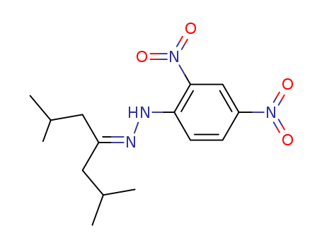 4-Heptanone,2,6-dimethyl-, 2-(2,4-dinitrophenyl)hydrazone cas  5335-89-7