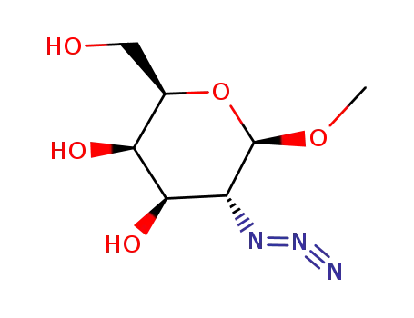 (2R,3R,4R,5R,6R)-5-azido-2-(hydroxymethyl)-6-methoxytetrahydro-2H-pyran-3,4-diol