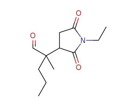 2-(1-ethyl-2,5-dioxopyrrolidin-3-yl)-2-methylpentanal