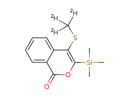 4-((methyl-d3)thio)-3-(trimethylsilyl)-1H-isochromen-1-one
