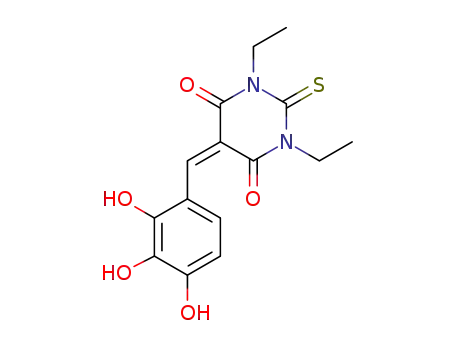 1,3-diethyl-2-thioxo-5-(2,3,4-trihydroxybenzylidene) dihydropyrimidine-4,6(1H,5H)-dione