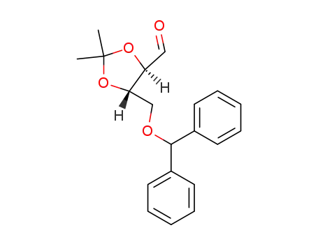 (4R,5S)-5-Benzhydryloxymethyl-2,2-dimethyl-[1,3]dioxolane-4-carbaldehyde