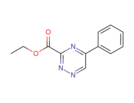 5-phenyl-[1,2,4]triazine-3-carboxylic acid ethyl ester